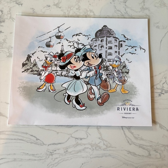 Disney Other - Disney World DVC 8x10 print, Riviera Resort, New